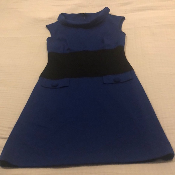 Just...Taylor Dresses & Skirts - Knee length blue cotton dress